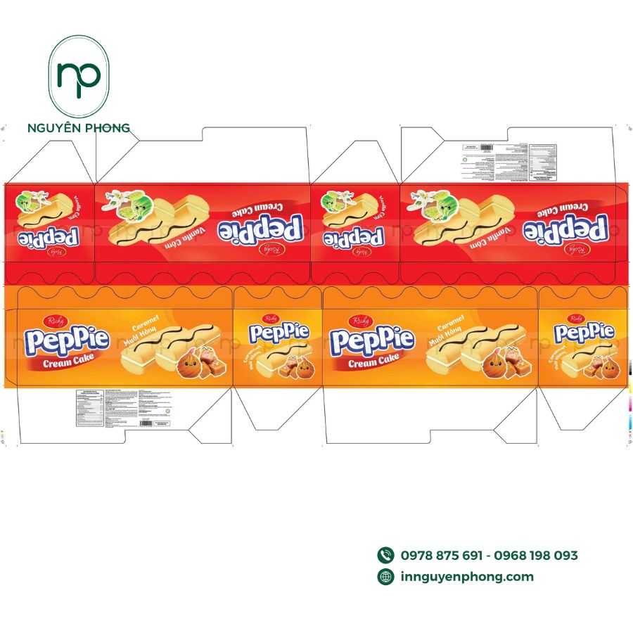 Hộp giấy đựng bánh kẹo